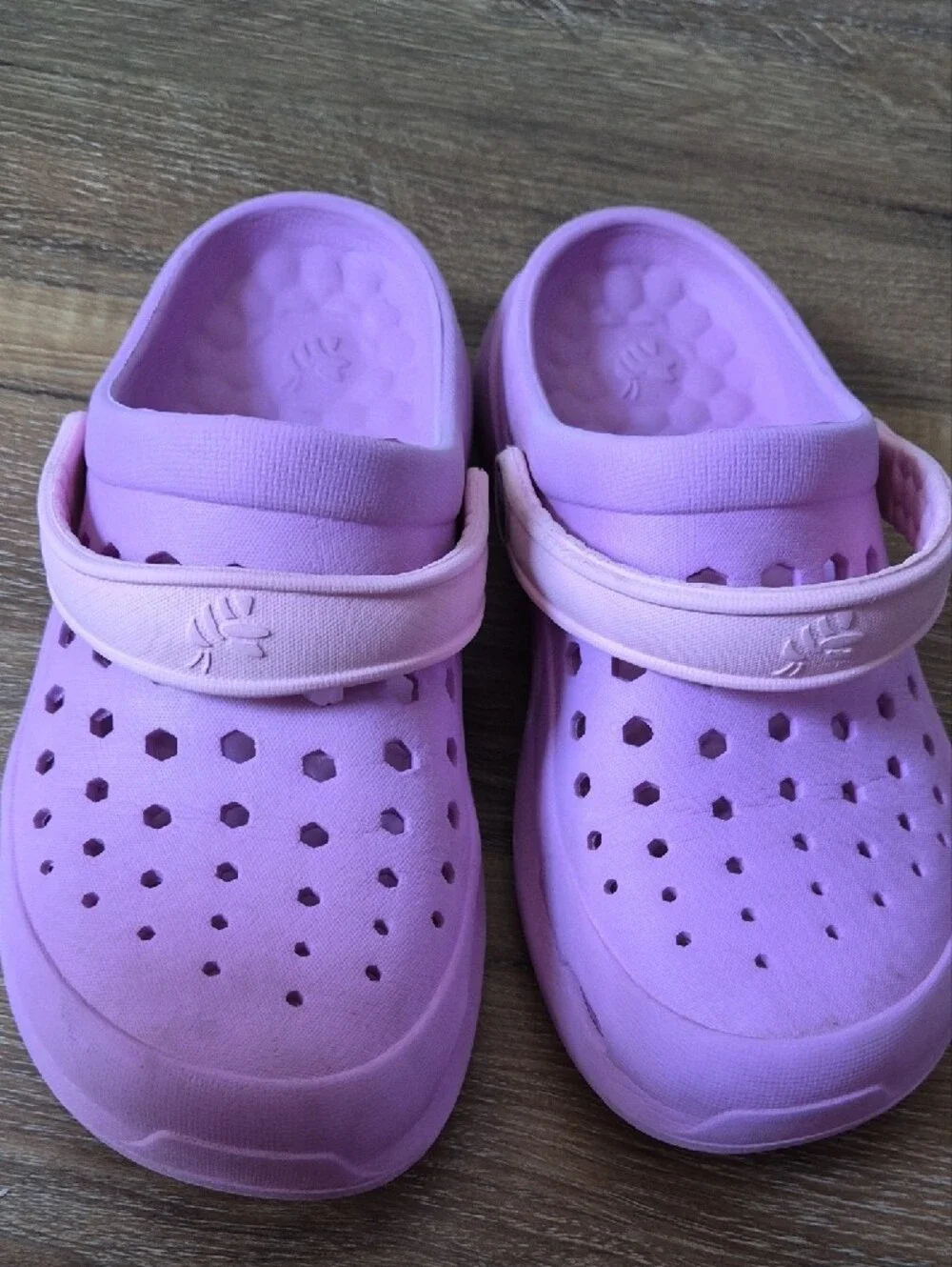 Joybees Kids Active Honeycomb Pillow Slip On Clogs Lavender Lilac Youth J4